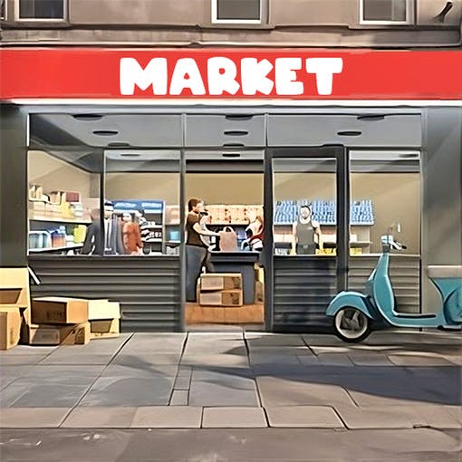 Gameplay of Supermarket Simulator: The Original