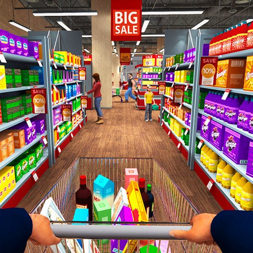 Gameplay of SuperMarket Store Simulator