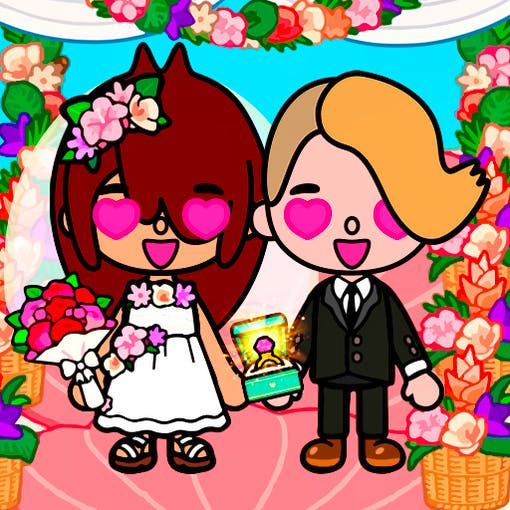 Gameplay of Toca Life: Home Wedding