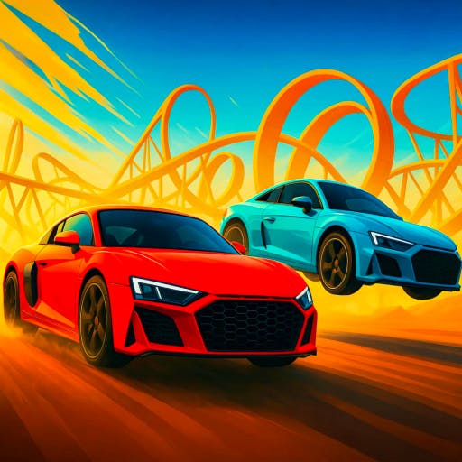 Gameplay of Two Stunt Racers