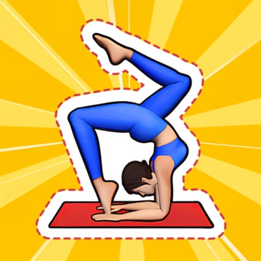 Gameplay of Yoga Master - Flex Running